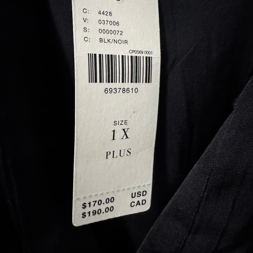 Anthropologie Black Maxi Dress with V-Neck - Picture 2 of 4
